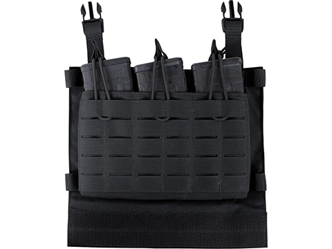 Condor LCS VAS Triple Magazine Panel for Vanquish Plate Carriers (Color: Black)