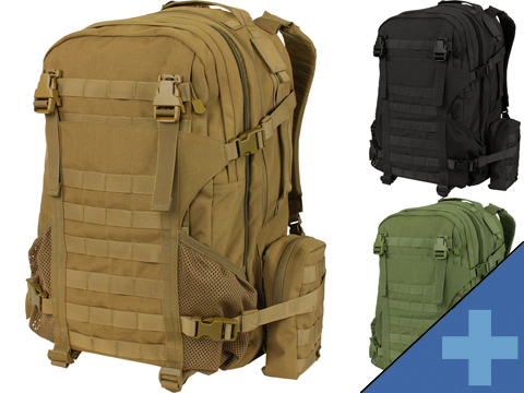 Condor Orion Assault Pack Backpack (Color: Black)
