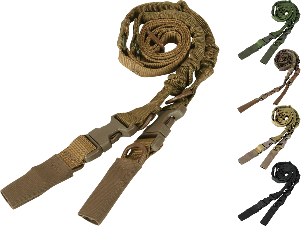 Condor CBT Two Point Tactical Bungee Sling (Color: Coyote Brown)