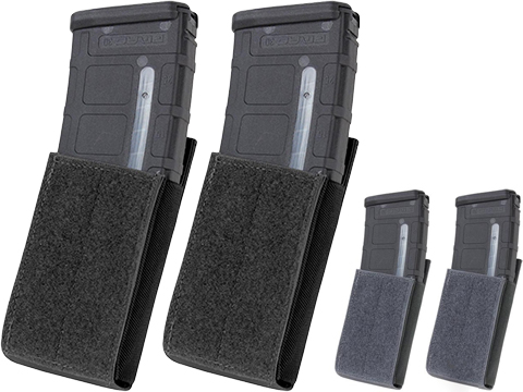 Condor QD M4 Magazine Pouch for Draw Down Waist Pack (Color: Slate / Pack of 2)