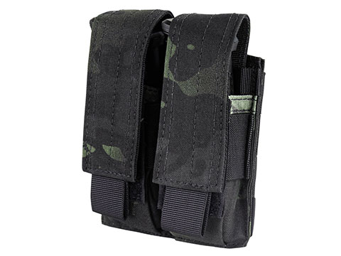 Condor Tactical Double Pistol Magazine Pouch (Color: Multicam Black)