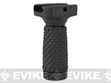 G&P Tactical Rubber Vertical Grip (Pattern: Golf Ball Pattern / Short / Black)