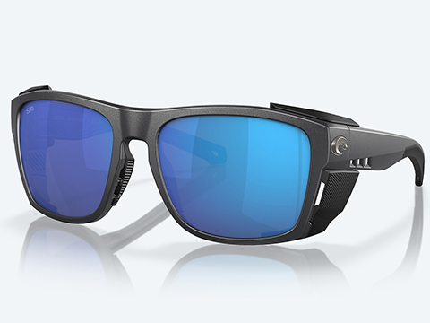 Costa Del Mar King Tide 6 Polarized Sunglasses (Color: Black Pearl / 580G Blue Mirror Lens)