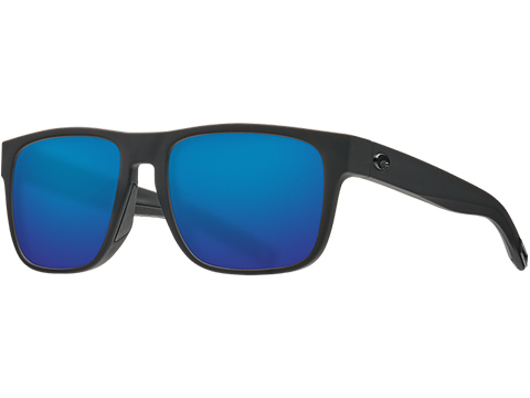 Costa Del Mar - Spearo Unisex Polarized Sunglasses (Color: Matte Black / 580g Blue Mirror)