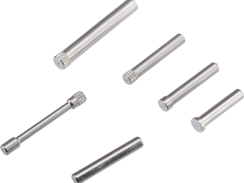 CowCow Technology Replacement Pin Set for Gas Blowback AAP-01C Airsoft Pistols (Color: Silver)