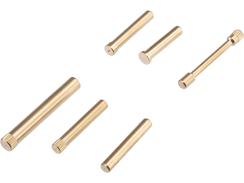 CowCow Technology Replacement Pin Set for Gas Blowback AAP-01C Airsoft Pistols (Color: Gold)