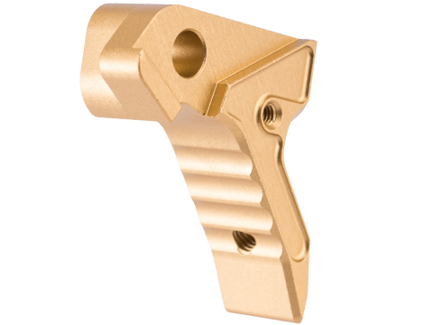 CowCow Technology CNC Aluminum Adjustable Trigger for Action Army AAP-01 Airsoft Gas Blowback Pistols (Color: Gold)