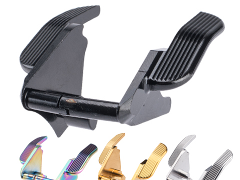 CowCow Technology Match Grade SS Thumb Safeties for Tokyo Marui Hi-CAPA Gas Blowback Airsoft Pistols 
