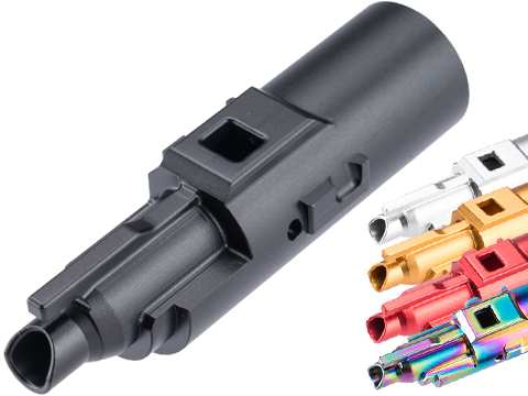 CowCow Technology Power Up Aluminium Nozzle for Tokyo Marui Hi-CAPA Gas Blowback Airsoft Pistols 