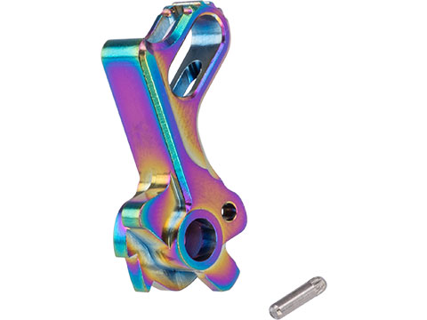 CowCow Technology Match Grade Stainless Steel Hammer for Hi-Capa Series Gas Blowback Airsoft Pistol (Color: Rainbow)