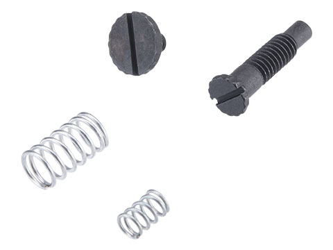 CowCow Technology Steel Rear Sight Screw & Spring Set for Tokyo Marui Hi-CAPA Gas Blowback Airsoft Pistols