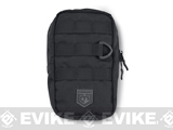 Cannae 6x9 MOLLE Compatible EDC Pouch (Color: Black)