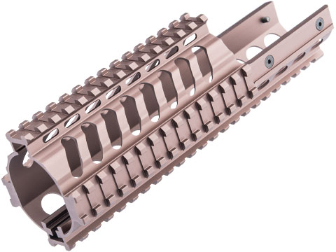 Creation Airsoft Tactical CNC Rail Handguard for KRISS Vector AEG and Gas Blowback Airsoft Rifles (Color: Tan / 9)