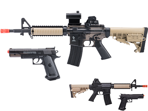 Game Face Warrior Protection Kit w/Spring Powered Rifle and Pistol 