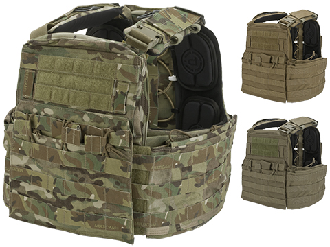 Crye Precision CAGE Plate Carrier and Plate Pouch Set (Color: Multicam / Large)