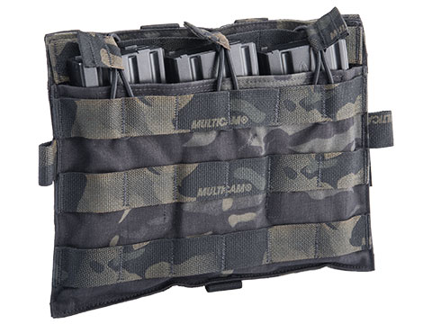 Crye Precision AVS Detachable M4 Flat Flap (Color: Multicam Black)