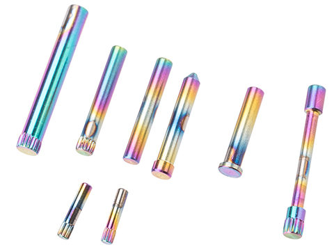 CTM Pin Set for Action Army AAP-01 Gas Blowback Airsoft Pistols (Color: Rainbow)