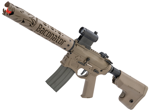 EMG Sharps Bros Warthog Baconator Licensed Advanced M4 Airsoft AEG Rifle with Super High Torque Slim Motor Grip