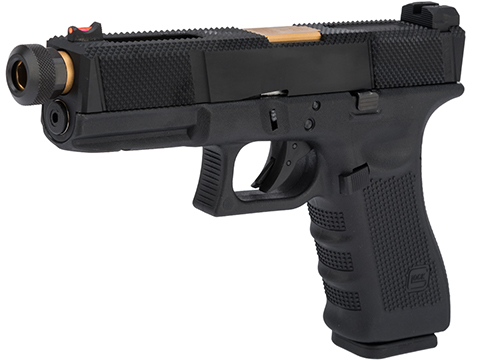 Elite Force Fully Licensed GLOCK 17 Gen.4 w/ EMG Salient Arms International Tier One Utility Slide (Type: Green Gas)