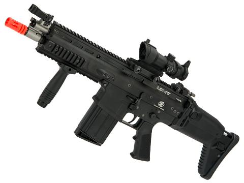 FN Herstal SCAR Licensed Gas Blowback Airsoft Rifle by WE-Tech (Color: Black / SCAR-H / CQC)