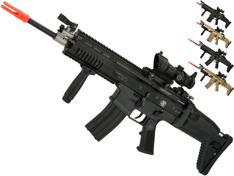 FN Herstal SCAR Licensed Gas Blowback Airsoft Rifle by WE-Tech 