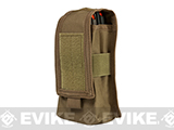 VISM by NcStar Double AR15/AK Series Magazine or Radio Pouch (Color: Tan)