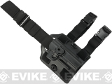 Cytac Hard Shell Adjustable Holster for TT-33 Series Pistols (Mount: Drop Leg / Black)