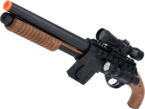 Mossberg Licensed M500 Magazine-Fed Airsoft Shotgun Package (Color: Black)