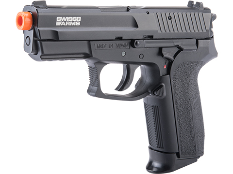 Swiss Arms Licensed SIG Sauer SP2022 Metal Slide CO2 Airsoft Gas Non-Blowback Pistol by KWC