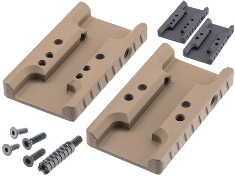 Cybergun Canik Licensed TP9 Optic Plate and Charging Handle Set 