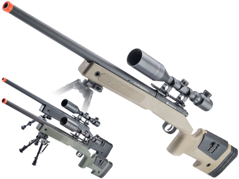 Cybergun FN Herstal Licensed SPR A2 High Power Airsoft Sniper Rifle 