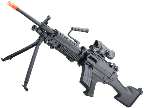 Cybergun FN Licensed M249 MINIMI Featherweight Airsoft Machine Gun (Model: M249 E2 / <350 FPS)