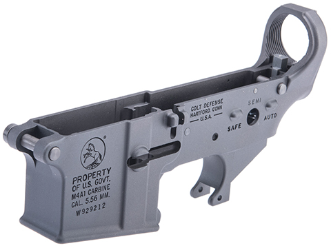 Cybergun Colt Licensed CNC Lower Receiver for Tokyo Marui M4 MWS Gas Blowback Airsoft rifles by Angry Gun 