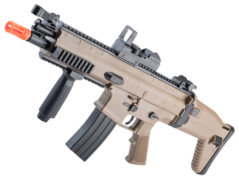 Cybergun FN Herstal Licensed SCAR-L Full Size Entry Level Airsoft AEG Rifle (Color: Tan)