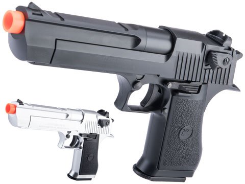 Cybergun Magnum Research Licensed Desert Eagle Gas Blowback Airsoft Pistol by HFC (Color: Black)