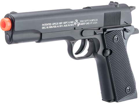 Cybergun Colt Licensed 1911 Airsoft High Power Pistol (Color: Black / CO2)