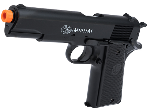 Colt Licensed Full Size M1911A1 Airsoft Spring Pistol with Metal Slide (Packaging: Box)