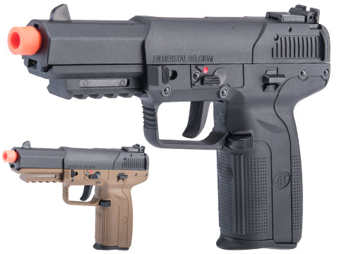 FN Herstal Licensed Five-seveN Airsoft GBB Pistol by Cybergun (Color: Flat Dark Earth)