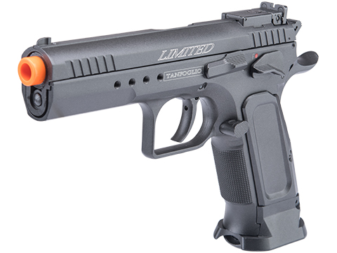 Cybergun Tanfoglio Licensed Limited Edition Custom Airsoft GBB Pistol by KWC (Model: Pistol / Black)