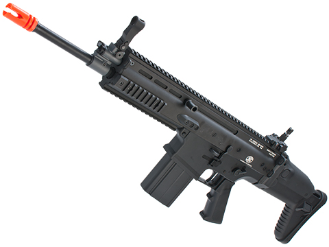 Cybergun FN Herstal Licensed Full Metal SCAR Heavy Airsoft AEG Rifle by VFC (Model: Standard / Black)