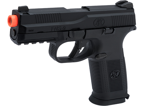 Cybergun FN Herstal Licensed FNS-9 Gas Blowback Airsoft Pistol by VFC (Color: Black / Gun Only)