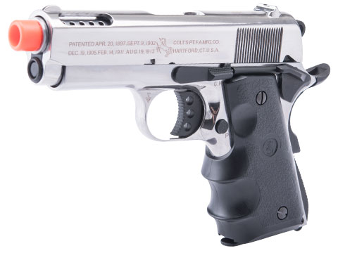 Cybergun Colt Licensed 1911 Airsoft Gas Blowback Pistol (Color: Silver / SRV-10 / Gas / Gun Only)