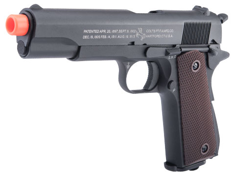 Cybergun Colt Licensed 1911 Airsoft Gas Blowback Pistol (Color: Black / Government / CO2 / Gun Only)