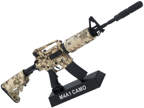 Die-Cast Metal 1:4 Scale Model Gun (Type: Digital Camo M4)