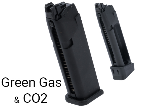 Spartan 24rd Magazine for Spartan & Elite Force GLOCK Licensed Blowback Airsoft Pistols (Model: CO2)