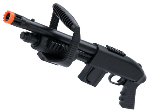 Escopeta airsoft Mossberg, 2 tolvas, de resorte – Tactical Shop