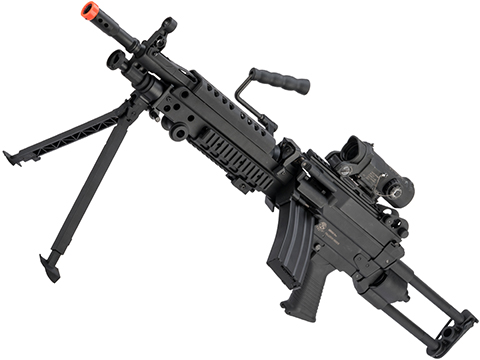 Cybergun FN Licensed M249 MINIMI Featherweight Airsoft Machine Gun (Model: Para / <350 FPS)