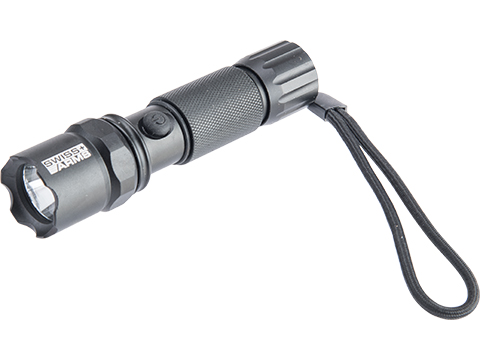 Swiss Arms 100 Lumen Rechargeable Compact Flashlight w/ Picatinny Mount