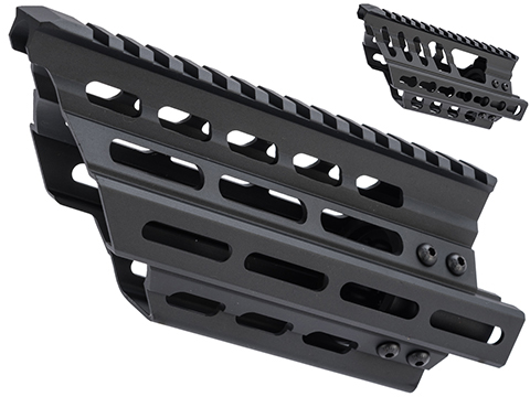 CYMA Tactical Railed Extended Handguard for P90 Series AEGs (Type: Keymod)