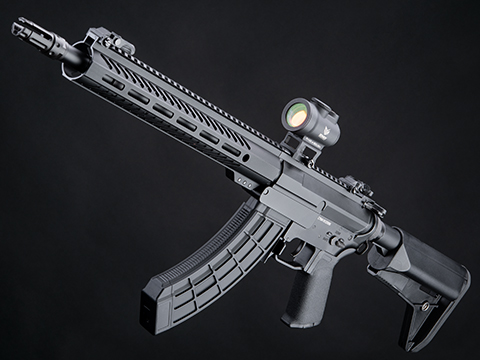 CYMA Platinum SR-47 MK47 QBS Airsoft AEG Rifle (Model: 12.75 M-LOK / Waffle Magazine)